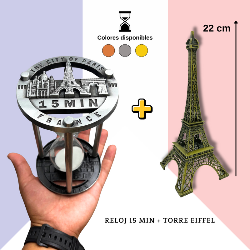 Promo (Reloj 15min + Torre Eiffel)