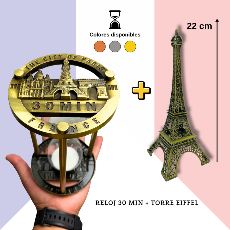 Promo (Reloj 30min + Torre Eiffel)