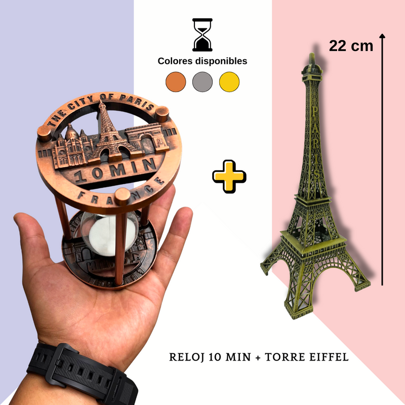 Promo (Reloj 10min + Torre Eiffel)